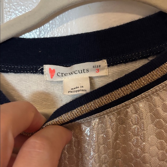 Crewcuts Little Girl Gold Dress Size 3 - Picture 5 of 5